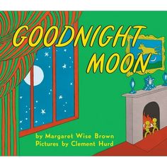 goodnight moon by margret wise brown pictures by clement hurd book cover art