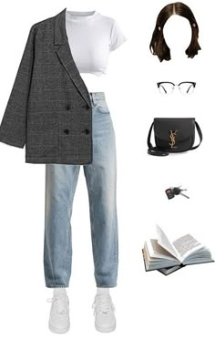 Big City Outfits, City Girl Outfits, Big Girl Outfits, City Girl Style, Outfit Maker, Casual Work Outfits, Outfit Shoplook, Looks Chic, 가을 패션