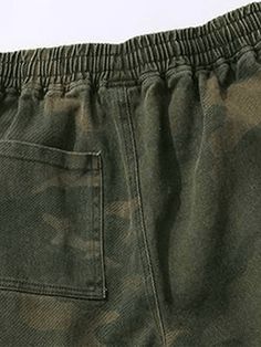 ⚡️Free Shipping 2022 Men's Washed Camo Pocket Cargo Shorts Green L under $28.00 in Shorts at AnotherChill.com Online. Style: Casual, Street. Color: Chive. Main Material: Cotton Blend. Fit Type: Regular. Design: Shaped to Relaxed Fit, With High Rise Silhouette, Cargo Pockets Patched Design, Elasticated Drawstring Tie. ✓2022 SUMMER OUTFITS. Check reviews and buy Men's Washed Camo Pocket Cargo Shorts today. Patch Design, Summer Sale, Cargo Shorts, Low Rise, Style Casual, Camo, Casual Shorts, Summer Outfits, High Rise