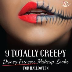 We never thought the Disney Princess could look so gruesome, but these makeup artists made it happen! Perfect looks for Halloween. Disney Princess Makeup Looks, Creepy Disney Princess, Princess Makeup Looks, Makeup Looks For Halloween, Creepy Disney, Zombie Princess, Disney Princess Makeup, Make Up Diy, Makeup Clown