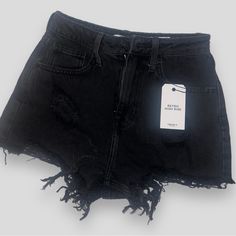 Brand New Never Worn- Tags On Us Size 24 Perfect Condition **Ships Out Next Business Day! Casual Cutoff Shorts For Night Out, Grunge Bottoms For Summer Night Out, High Rise Shorts For Night Out, Edgy Black Bottoms From Forever 21, Edgy High Rise Shorts For Night Out, Edgy Cutoff Shorts For Night Out, Edgy High Rise Bottoms For Day Out, Grunge Style Short Bottoms For Night Out, Grunge Short-length Bottoms For Night Out