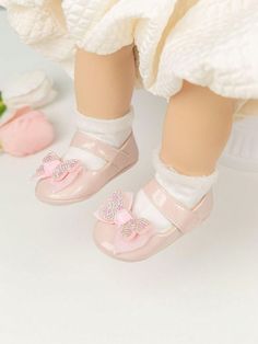 [Soft & Slip Resistant] -- Use skin-friendiy and breathable lining,make the your baby's feet breathe and dry,feel soft.[Hook and Loop] -- Modern stylish baby princess dress shoes,Classic round head design to make baby's toes comfortable and free.Exquisite decorative buckle,adjustable magic stick closure.Infant Baby Girls Mary Jane Shoes Non-Slip Rubber Sole Ballet Slippers Princess Dress Wedding Shoes Newborn Crib Shoes First Walkers Shoes Pink Cute,Fashionable    Animal Mary Jane   Baby Shoes, Pink Non-slip Booties For Spring, First Birthday Closed Toe Non-slip Booties, Cute Summer Booties With Round Toe, Cute Closed Toe Summer Booties, Cute Non-slip Slip-on Booties, Pink Non-slip Round Toe Booties, Cute Slip-on Non-slip Booties, Pink Round Toe Booties For First Birthday, Pink Soft Sole Closed Toe Booties