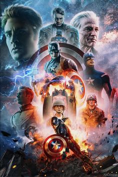 the avengers movie poster with many characters