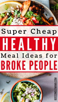 healthy meal ideas for broke people