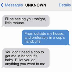 two texts that are being used to describe what they're talking to each other