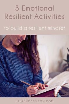 3 Emotional Resilient Activities to Build a Resilient Mindset. To be a mentally strong person, it is important to work on yourself and learn how to build a resilient mindset. Read more to find out 3 activities that will help you build emotional resilience and will arm you with the right skills to overcome any strong emotions with a positive mindset. Healthy Habits Motivation, Strong Person, Strong Emotions, Life Coaching Tools, Personal Development Books, Mentally Strong, Emotional Awareness