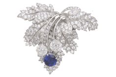 The leaf brooch is set with a cushion-cut sapphire and two brilliant-cut CZ, further set with small white CZ. The measurement of the brooch is 3 inches with a total weight of 20 carats. This brooch will be a wonderful gift to a very special person. About the Product: Metal: Solid 925 Sterling Silver Stones: Cubic Zirconia Grade: AAAAA Cut: Excellent Clarity: Excellent Why Buy from Adastra? 1. The USA patented 925 Sterling Silver, making each creation last for decades. 2. Each of our products is Elegant Sapphire Diamond Brooches, Elegant Sapphire Diamond Brooch, Elegant Silver Sapphire Brooches, Elegant Sapphire Brooch Jewelry, Elegant Sapphire Brooches For Formal Occasions, Leaf Brooch, Sterling Silver Brooch, Blue Cushions, Cz Jewelry