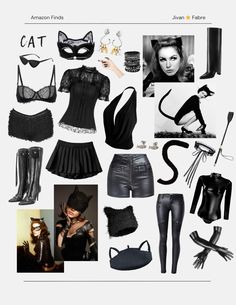 cat halloween costume black cat affordable halloween cheap amazon costume easy aesthetic chic costume cute outfit leather tight hot vintage chic orginal cool girl meow Hot Black Halloween Costumes, Scary Black Cat Costume, Black Cat Halloween Costume Women, Black Cat Costume Halloween, Easy Halloween Costumes Women, Cat Costumes Women, Black Cat Costume For Women, Amazon Costume, Halloween Costumes Cat