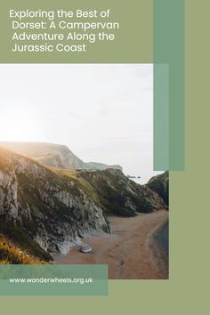 the cover of exploring the best of dorset's coastline along the jurasic coast