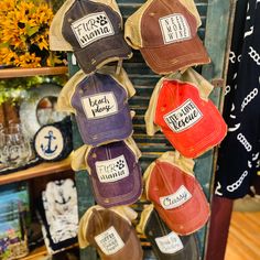 These fun hats feature a mesh back with a distressed look. Each Trucker style hat features a different funny phrase or graphic on the front. Consider these, the wearable version of our loveable LOL towels. The fun hats are perfect for beach days, camping, running errands, or just adding a fun accessory to your outfit. Many of the styles are gender neutral, and men love the classics like our American Flag hat and the "Local" hat. One size fits most, includes adjustable back. Designed in the USA. Fun Hats, American Flag Hat, Men Love, Flag Hat, Fur Mama, Funny Phrases, Cool Hats, Man In Love, Beach Days