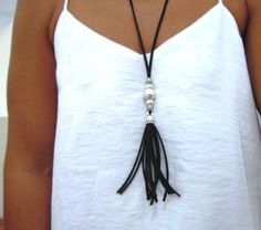 Tassel Necklace Boho, Long Tassel Necklace, Beaded Tassel Necklace, Bohemian Necklace, Necklace Beaded, Necklace Long, Necklace Boho, Matching Bracelets, Beaded Tassels