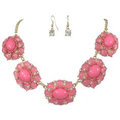 17 Inches & 3 Inch Extender Alloy Metal, Resin, Glass Rhinestones Matching Dangle Earrings Included Multiple Available- Each Can Differ Slightly Tags- Statement Unique Chunky Large Big Bold Layered Multi Row Light Dark Bright Vintage Classic Stunning Summer Spring Fall Fun Funky Fancy Bib Elegant Pink Rhinestone Jewelry Set, Pink Crystal Jewelry With Sparkling Stones, Pink Crystal Jewelry Sets With Rhinestones, Pink Crystal Jewelry With Jewels, Pink Rhinestone Jewelry Set For Party, Pink Jeweled Jewelry Sets For Party, Pink Sparkling Stones Jewelry Set For Party, Pink Party Jewelry Sets With Sparkling Stones, Pink Rhinestone Costume Jewelry