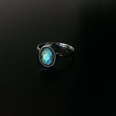 Moon & Milk - 925 Sterling silver labradorite faceted silver ring Magic Transformation, Natural Stone Rings, Moon Milk, Bagan, Ring Stone, Labradorite Ring, Believe In Yourself, Polished Nickel, Lawyer