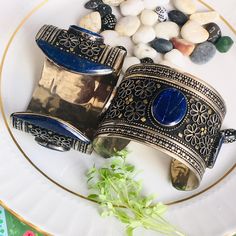 I am Offer you This Afghan Kuchi Vintage Pair Bracelet,Tribal Jewelry Ethnic Vintage Cuff Bracelet. with Lovely alpaka Vintage Afghan Traditional Wedding Party Belly Dance Ethnic Tribal Vintage Alpaka Bracelet Pair. Afghan Ethnic Vintage Hand-e-Crafted with Lapis Lazuli Stone Enemald Ethnic Vintage alpaka Cuff Bracelet. Afghan Jewellery Vintage Alpaka Bracelet, and lovely colorful Shape. For More informations about This item Please Contact me Thank youwith My Best Wishes Shiping: Package will be Afghan Jewellery, Vintage Cuff Bracelet, E Craft, Afghan Jewelry, Jewellery Vintage, Vintage Afghan, Lapis Lazuli Stone, Vintage Bracelets, Traditional Wedding