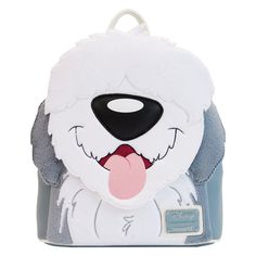 The Loungefly Little Mermaid Max Cosplay Mini Backpack takes the form of Prince Eric’s loveable furry sheepdog. Covered in faux fur plush, this happy-go-lucky companion is ready to follow you wherever you go. Turn the bag around to see Max dancing as Prince Eric plays a tune, as well as a detachable plush tail! This backpack is an officially licensed Disney product. Dimensions: 9”W x 10.5”H x 4.5”D Material: Faux fur and faux leather (polyurethane) Features: Bag has adjustable shoulder straps an Mermaid Backpack, Disney Bags Backpacks, Mini Mochila, Prince Eric, Loungefly Bag, Plush Backpack, Disney Bag, Loungefly Disney, Star Wars Collection