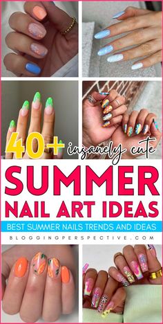 These vacation nails are perfect for your next getaway! Featuring summer nails and summer nail designs, this collection is full of summer nail inspo. From bright nails to fruit nails and playful funky nails, these styles are a must-see. Check out the blog for all the summer nail ideas now!