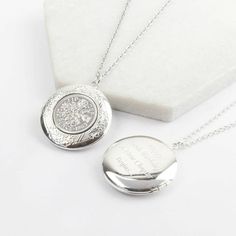 "A lucky sixpence inset into a vintage-style locket necklace. This lucky sixpence necklace can be a milestone keepsake gift or a reminder of a special moment in time. Featuring a genuine polished sixpence with dates ranging from 1928-1967, the silver locket can be opened to store a photo or message. Engraving is also optional (max. 40 characters) 1928 to 1967 Lucky Sixpence Vintage Locket necklace comes in a 'Charlie Boots' branded box. Gift wrap is available as an option IMPORTANT INFORMATION F Vintage Necklace With Engraving Option For Keepsake, Gift Medallion Necklace With Vintage Charm, Vintage Charm Medallion Necklace Gift, Keepsake Medallion Locket Necklace With Hallmark, Round Medallion Necklace With Vintage Charm As A Gift, Vintage Necklace With Engraving Option As Gift, Hallmarked Medallion Jewelry For Keepsake, Medallion Jewelry Hallmark Keepsake, Vintage Charm Medallion Necklace For Gift