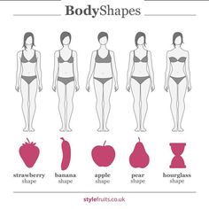 the body shape chart for women