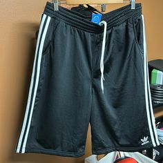 Adidas Gaucho Shorts , Women Size Large Nwt, One Back Pocket And Two Front Pockets And Drawstring Adidas Drawstring Shorts, Black Cropped Pants, Adidas Crop, Compression Pants, Shorts Women, Adidas Pants, Grey Pants, Back Pocket, Adidas Black