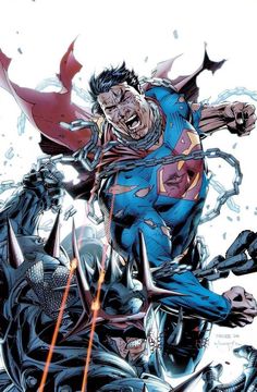 the cover to superman's upcoming comic series