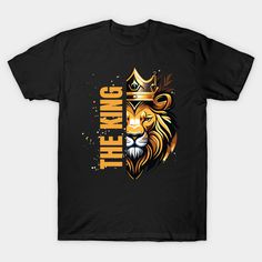 The Lion King 1994, Majestic Lion, King Lion, Lion Tshirt, King Tshirt, Lion Design, The King, V Neck T Shirt, Graphic T Shirt