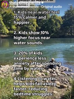 an info sheet describing the benefits of water for children