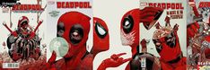 the front and back covers of deadpool