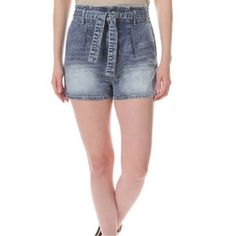 Nwt Brand: Sts Blue Paper Bag Style Jean Shirt With Belt Cute Summer Shorts Size 30 13” High Rise Bought At Nordstrom Rack 100% Cotton Blue Denim Shorts With Belt Loops, Blue High-rise Jean Shorts With Belt Loops, Blue Cotton Jean Shorts With Belt Loops, Summer Denim Blue Paperbag Waist Bottoms, Denim Blue Paperbag Waist Bottoms For Summer, Blue Jean Shorts With Belt Loops For Summer, Trendy Blue Jean Shorts With Belt Loops, Blue Denim Shorts For Day Out, Denim Shorts With Belt Loops For Day Out