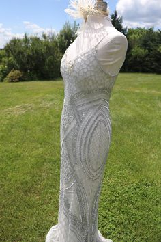 Flapper art deco wedding dress The pictures say it all. Can accessorize any way you wish! It is a stunner in person! https://www.facebook.com/pg/RetroVintageWeddings1920s1930s/photos/?tab=album&album_id=3033118430117513 Glamorous Embellished Flapper Wedding Dress, Glamorous Embellished Flapper Dress For Wedding, Elegant White Flapper Dress For Wedding, Gatsby Style Embellished Flapper Dress For Prom, Wedding Fitted Gatsby Flapper Dress, Glamorous Fitted Flapper Dress For Wedding, White Glamorous Flapper Dress For Wedding, Wedding Gatsby Style Fitted Flapper Dress, Wedding Gatsby Flapper Dress