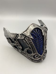 ❄️❄️I Am Sub Zero!❄️❄️ ❄️Now Offering resin printed masks for more accurate models! Resin masks will be offered as an option for finished prints only. All resin masks will come with straps as an option. If you don't want them to be glued on please let me know in the notes. This listing is for a 3D printed Sub-Zero face shell covering based off the 2021 design seen in the trailer. The mask is 3D printed using PLA filament, is sanded, primed, painted and sealed. Weathering is done to the mask usin 3d Printed Mask For Cosplay, 3d Print Mask For Cosplay, Subzero Cosplay, Deadpool Jacket, Hanzo Hasashi, Ninja Games, Custom Lightsaber, Noob Saibot, Cool Masks