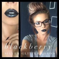 #Blackberry I do want blackberry. Seen it mixed with other colors and the turn out is pretty. Blackberry Lipsense, Glitter Gloss, Lip Hair, Beat Face, Lip Colour