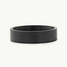 Jace is flat Hand Forged Zirconium band with a matte finish. Available in 6mm and 7mm widths. Mens Band, Hand Forged, Types Of Metal, Wedding Bands, Band, White