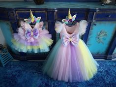 This cute Unicorn Birthday girls dress set is completely made of health-safe and kid-friendly materials. Inner parts are 100% cotton and outer parts are sewed tulle and satin. We are using high quality fabrics. This Luxury Colourful Costume has ankle Tutu. We can customise its length for you. It Multicolor Princess Dress For Easter, Pink Princess Dress With Unicorn Print For Birthday, Halloween Costume Unicorn, Pink Unicorn Costume, Lila Party, 6 Month Baby Picture Ideas, Best Couples Costumes, Draping Fashion