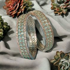 "Hey, Welcome to our shop! Indian Bollywood American Diamond Wedding Blue Bridal sabyasachi Inspired Bangle Set / CZ Stone Jewelry/ Fashion Women And Girl/ Engagement Jewellery/Pakistani Jewelry for Women/Silver Finish Bridal Bracelet Indian Jewelry Cubic Zirconia Bangles/ Rhodium Plated Bangle  < 1 DAY ITEM SHIPMENT | 7-8 Days Delivery TIME> About our Jewellery - Classic, Brilliant & Elegant. We deal in all type of Premium Indian Bollywood Jewellery. * AD Jewelry set * Kundan Necklace * Polki Jewellery * Uncut Jewellery * AD Ring * AD Bangles * AD Pendant Set * Pachi Kundan & many more.. * All our products are made with high-quality stones, the intricate texture and design makes it a must-have for every modern woman. 100% Brand New & 100% High Quality All jewelry Sets & Other Product Mate Elegant Bangle For Festive Party, Elegant Festive Bangle For Party, Bollywood Style Bangle For Diwali Wedding, Bollywood Bangle For Wedding And Diwali, Bollywood Style Wedding Bangle For Diwali, Jeweled Round Bangle For Wedding, Festive Silver Jeweled Bangle, Fusion Style Bracelet For Wedding And Diwali, Hand Set Bracelets For Party And Festive Occasions