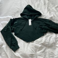 Urban Outfitters Cropped Hoodie Nwt Size Medium Color: Dark Green So Comfy Dips In Front Urban Outfitters Hooded Hoodie With Drawstring, Urban Outfitters Cotton Hoodie Sweatshirt, Urban Outfitters Drawstring Hood Sweatshirt For Streetwear, Urban Outfitters Hooded Sweatshirt For Streetwear, Urban Outfitters Hoodie With Drawstring For Streetwear, Urban Outfitters Hoodie For Winter Streetwear, Urban Outfitters Cotton Hooded Hoodie, Urban Outfitters Fall Hoodie With Drawstring Hood, Urban Outfitters Fall Hoodie Sweatshirt