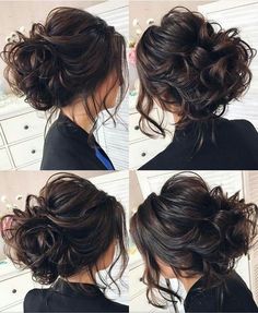 penteados-para-madrinha-de-casamento- passo a passo Wedding Hairstyles Updo Messy, Wedding Hairstyles Tutorial, Wedding Hairstyles Bride, Wedding Hairstyles With Veil, Trendy Wedding Hairstyles