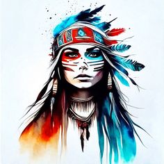 Lakota Sioux Art, Native American Art Painting, Native American Clipart, Native American Drawing, American Clipart, Native Print, Native American Paintings, Native American Artwork, American Illustration