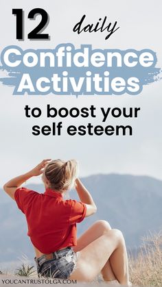 How to Become Confident in Yourself -12 Amazing and Simple Exercises - enhance your self-confidence and boost your self-esteem with these 12 simple activities. Improving yourself and the belief in your self worth is a must if you want to be that confident woman. improving self | improve self confidence | be confident in yourself | how to become confident in yourself | how to overcome insecurities | self confidence tips | personal development goals How To Be Strong And Confident Woman, How To Boost Your Confidence, Overcome Insecurities, Confidence Building Exercises, Real Confidence, Self Esteem Building Activities, Confidence Activities, How To Become Confident, Personal Development Goals