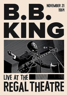 b b king live at the regal theatre