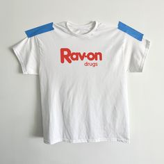 Vintage rave flyer inspired shirt! - Gildan 5000 Brand Shirts - Unisex Adult Sizing - Props used in photos are NOT included with purchase Fiber Composition - Solid colors are 100% cotton; Heather colors are 50% cotton, 50% polyester (Sport Grey is 90% cotton, 10% polyester); Antique colors are 60% cotton, 40% polyester) WASHING INSTRUCTIONS - Wash inside out, in warm water, on gentle cycle. Tumble dry medium - Use only non-chlorine bleach as needed - Do not dry clean - Do not Iron SIZE - Please check in the photos to see a specific sizing chart for this t-shirt style - Please note that these shirts are unisex size meaning they are not women's fitted shirts. If you're going for a more fitted look, we suggest to size down - Lay your favorite shirt at home flat and measure armpit to armpit to Rave Graphic Short Sleeve Tops, Rave Graphic Design Short Sleeve Top, Rave Style Short Sleeve Graphic Tops, White Rave Crew Neck Top, Short Sleeve Graphic Rave T-shirt, White Graphic Print Top For Rave, Rave T-shirt With Letter Print And Short Sleeves, Rave Graphic T-shirt For Streetwear, Rave Style Graphic T-shirt For Streetwear