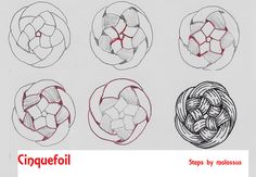 four different types of circular objects are shown in this drawing lesson for children to learn how to draw