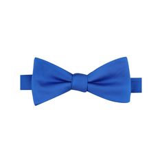 Look your absolute best while wearing this pre-tied bow tie from Bespoke. Pre-tied design Adjustable strapFABRIC & CARE Polyester Spot clean Imported Size: One Size. Color: Brt Blue. Gender: male. Age Group: adult. Pattern: Solid. Adjustable Satin Bow Tie In Dapper Style, Adjustable Butterfly Knot Bow Tie For Black Tie Events, Dapper Adjustable Tie With Satin Bow, Adjustable Satin Bow Tie For Business, Classic Bow With Bow Tie Back For Summer, Formal Adjustable Bow With Bow Tie Back, Adjustable Detachable Bow Tie, Classic Summer Bow Tie, Adjustable Dapper Bow Tie With Detachable Bow