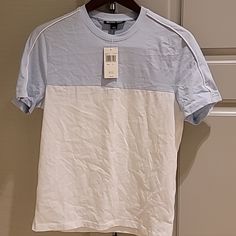 Nwt Michael Kors Mens Resort 1 Sky Blue Short Sleeve Tee Mens Small Michael Kors Cotton Tops For Spring, Michael Kors Cotton Short Sleeve Tops, Casual Michael Kors Short Sleeve Tops, Casual Short Sleeve Michael Kors Tops, Casual Short Sleeve Tops By Michael Kors, Michael Kors Cotton Crew Neck Top, Michael Kors Casual Short Sleeve T-shirt, Casual Michael Kors Short Sleeve T-shirt, Michael Kors Cotton Crew Neck T-shirt