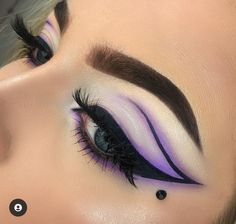 Eye Makeup Images, Eyebrows Eyelashes, Purple Eye Makeup, Pinterest Makeup