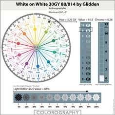 an image of a ferris wheel with different colors and numbers on the front, along with text that reads storm's coming 1082 by ppg paints