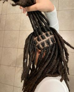 Feminine Locs, Medium Locs, Flips Hair, Thick Locs, Loc Inspiration, Short Locs, Beautiful Black Hair, Loc Journey