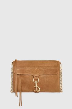 The MA. C. crossbody is the perfect mix of sophistication and function. Its sleek silhouette and gold accents make it a stunning choice for both casual and formal occasions. Style # CH24IMCXBMD-CAMEL 100% Suede Leather Light Gold Hardware 11. 25" W X 7. 75" H X 1. 5" D 22" Strap Drop Zip Closure 1 Interior Zipper Pocket + Phone Pocket Khaki Polyester Lining Imported The photos featuring a model are for size reference only. Actual color and material may vary from what is depicted. | Rebecca Minkoff M.A.C. Bag In Camel Gold Satchel With Gold-tone Hardware For On-the-go, Chic Bags With Metal Hardware For On-the-go, Gold Flap Bag With Branded Hardware For Travel, Everyday Crossbody Flap Bag With Gold-tone Hardware, Gold Flap Bag With Gold-tone Hardware For Everyday, Crossbody Flap Bag With Gold-tone Hardware, Evening Bags With Metal Hardware For Fall, Everyday Clutch With Gold-tone Hardware, Gold Shoulder Bag With Gold-tone Hardware For Fall