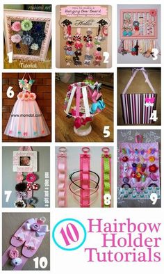 25 Best Ideas Diy Hairbow Holder - Home Inspiration and Ideas | DIY Crafts | Quotes | Party Ideas Bow Holder Diy, Hair Bow Storage, Diy Hair Bow Holder, Diy Bow Holder, Hair Bow Organizer, Hair Accessories Holder, Bow Holders, Bow Organizer, Accessories Organizer