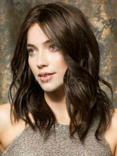 Easy Updos For Medium Hair, Indian Remy Human Hair, 100 Human Hair Wigs, Short Straight Hair, Mid Length Hair, Haircuts With Bangs, Fall Hair Colors, Medium Length Hair Cuts, Hairstyles Haircuts