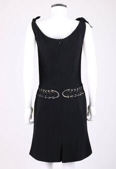 Women's ALEXANDER McQUEEN S/S 2006 "Neptune" Black Sleeveless Cut Work Cocktail Dress For Sale Luxury Black Sleeveless Dress, Luxury Black Sleeveless Mini Dress, Luxury Sleeveless Summer Evening Dress, Lee Mcqueen, Romeo Gigli, Alexander Mcqueens, Dress For Sale, Cut Work, Black Sleeveless